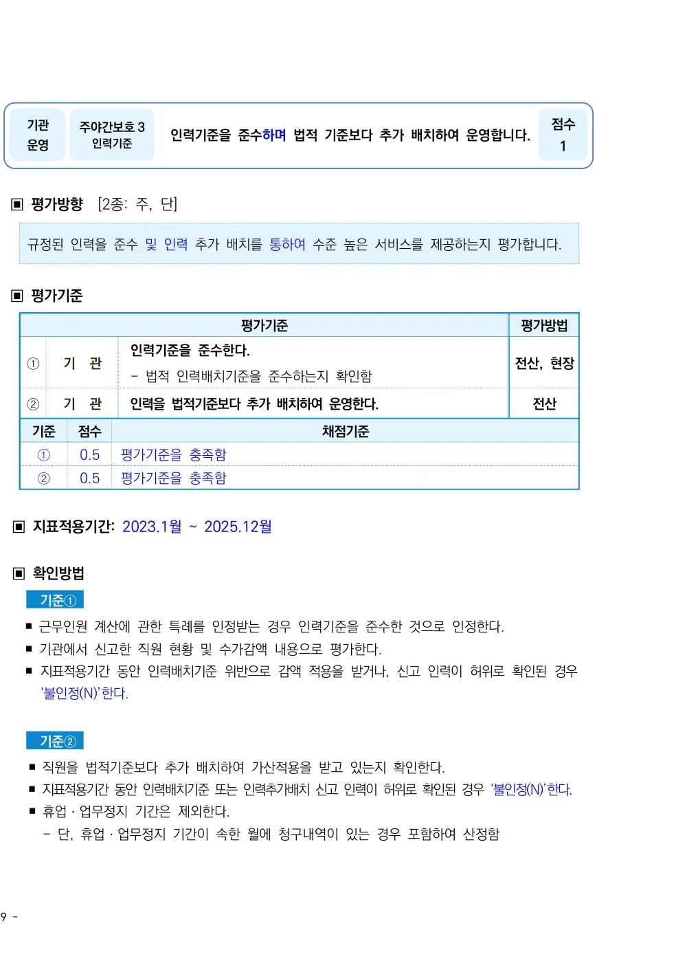 2026년 주야간보호 평가매뉴얼 원본 쪽 1/4