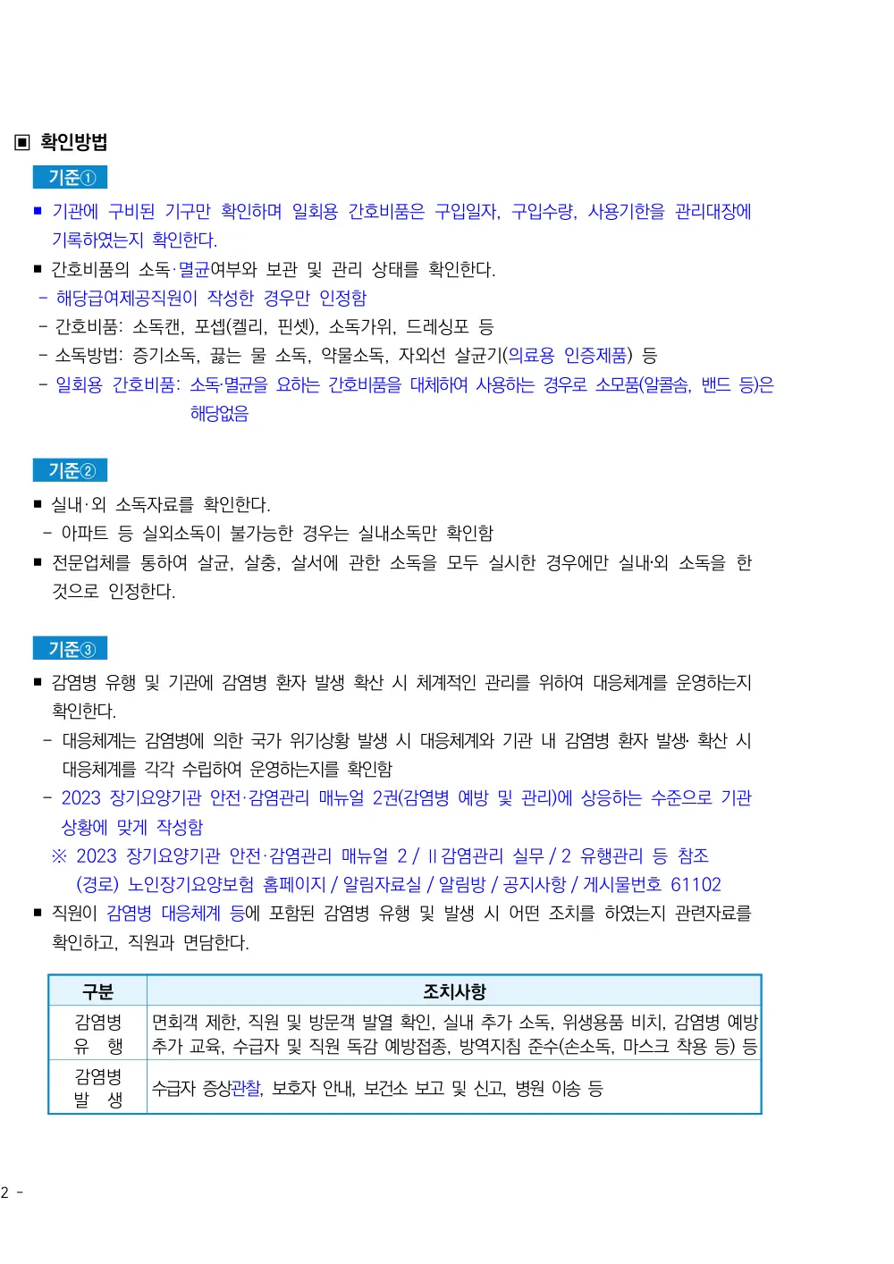 2026년 주야간보호 평가매뉴얼 원본 쪽 2/3